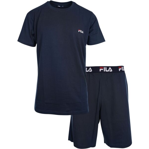 Fila SET SHORT SLEEVES T-SHIRT AND SHORT PANTS IN JERSEY Pánské pyžamo