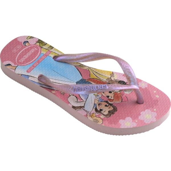 HAVAIANAS KIDS SLIM PRINCESS Dívčí žabky