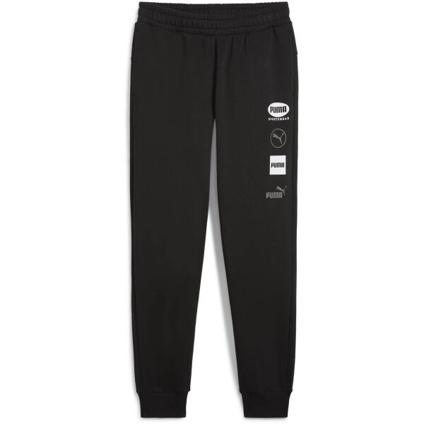 Puma POWER GRAPHICS SWEAT PANTS FL Pánské tepláky