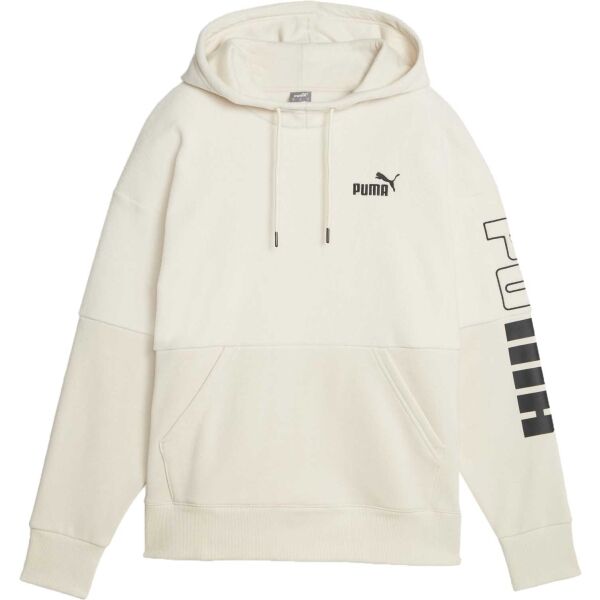 Puma POWER COLOR BLOCK HIGT NECK HOODIE Dámská mikina