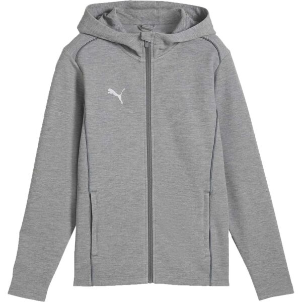 Puma TEAMFINAL CASUALS HOODED JACKET Pánská sportovní mikina