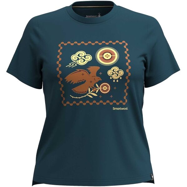 Smartwool W GUARDIAN OF THE SKIES GRAPHIC SS TEE Dámské triko