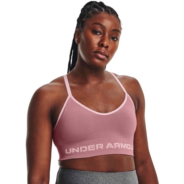 Under Armour SEAMLESS LOW LONG RIB Dámská podprsenka