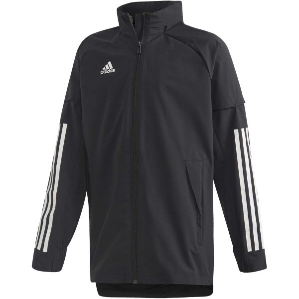 adidas CON20 AW JKT Y Juniorská sportovní bunda