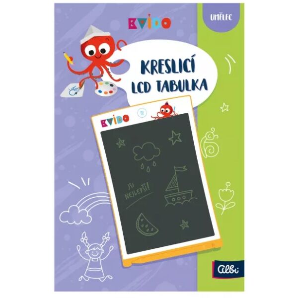 ALBI KVÍDO - LCD Kreslicí tabulka