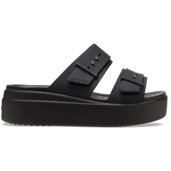 Crocs BROOKLYN BUCKLE LOW WEDGE W Dámské sandály