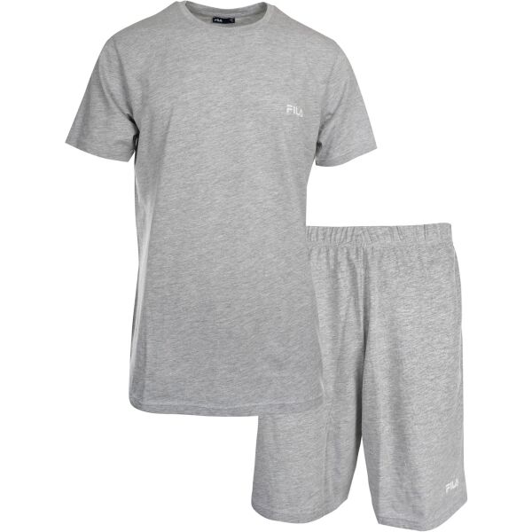 Fila SET SHORT SLEEVES T-SHIRT AND SHORT PANTS IN JERSEY Pánské pyžamo