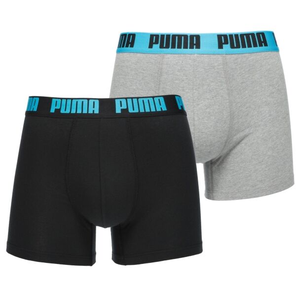 Puma MEN EVERYDAY BASIC BOXER 2P Pánské boxerky