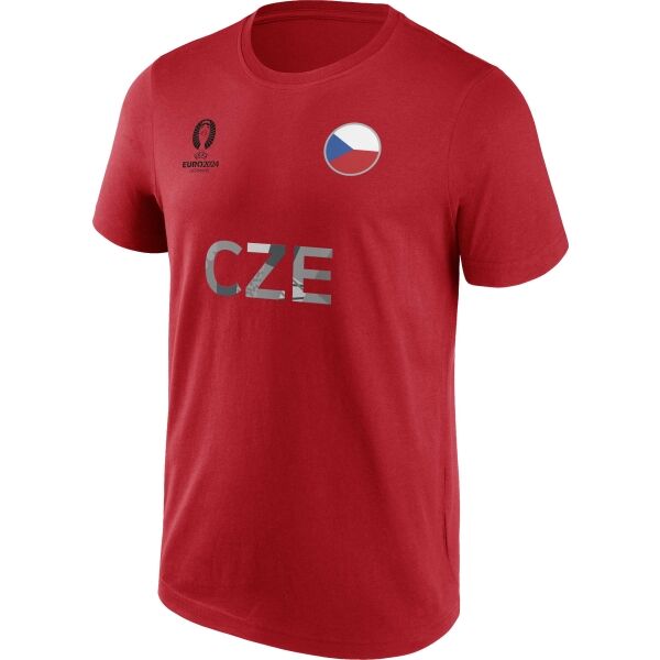 FANATICS UEFA EURO 2024 CZECHIA NATION FLAG Pánské triko