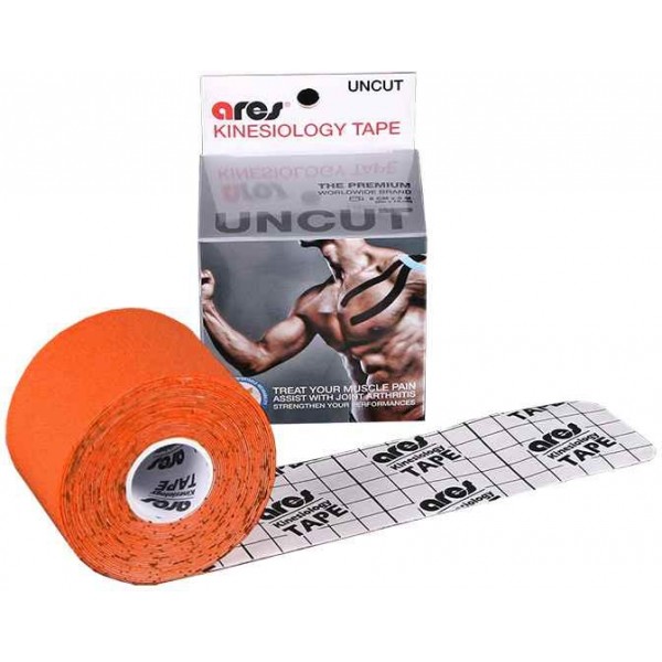 Ares KINESIO TAPE ORANZOVA 5CM X 5M Sportovní tejp