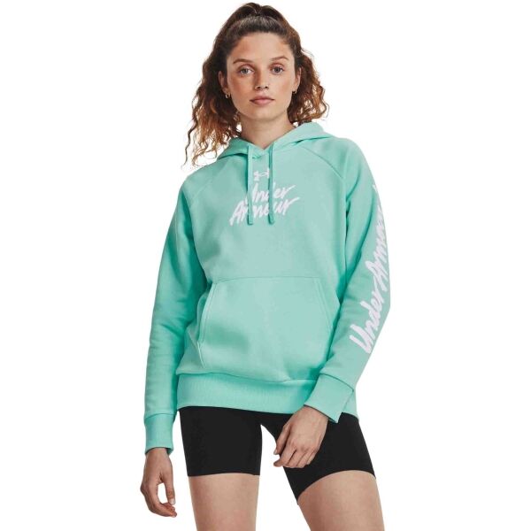 Under Armour RIVAL FLEECE GRAPHIC HDY Dámská mikina