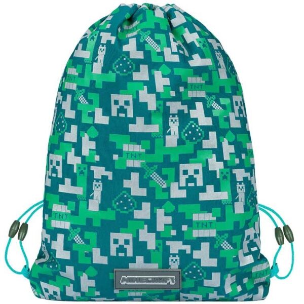 BAAGL MINECRAFT SILVER CREEPER Gymsack