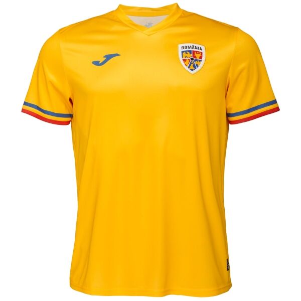 Joma FED. FUTBOL RUMANÍA REPLICA SHORT SLEEVE T-SHIRT Pánský fotbalový dres