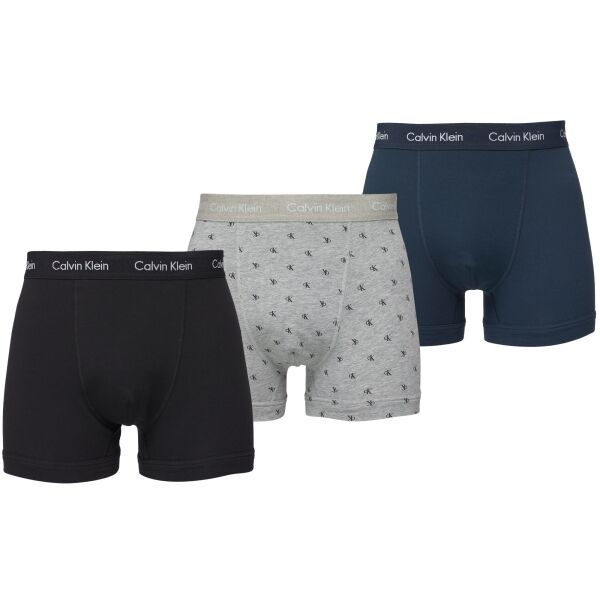 Calvin Klein 3 PACK TRUNKS - STRETCH Pánské trenýrky