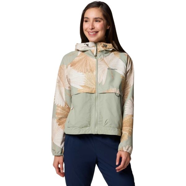 Columbia SPIRE VALLEY PRINTED WINDBREAKER Dámská bunda