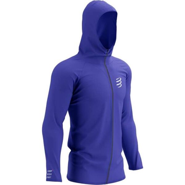 Compressport 3D THERMO SEAMLESS HOODIE ZIP Pánská sportovní mikina