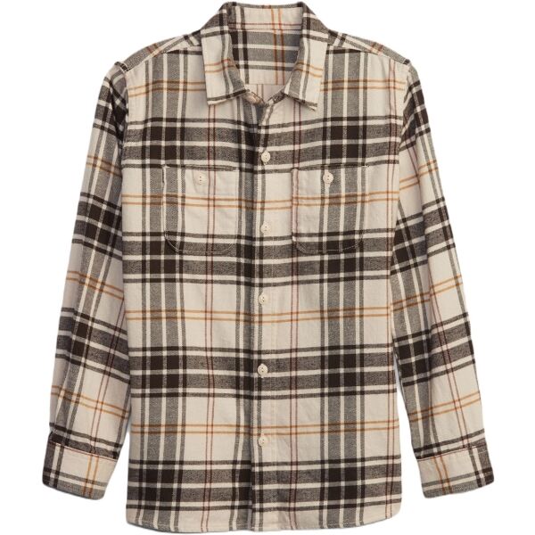 GAP LS FLANNEL Chlapecká košile