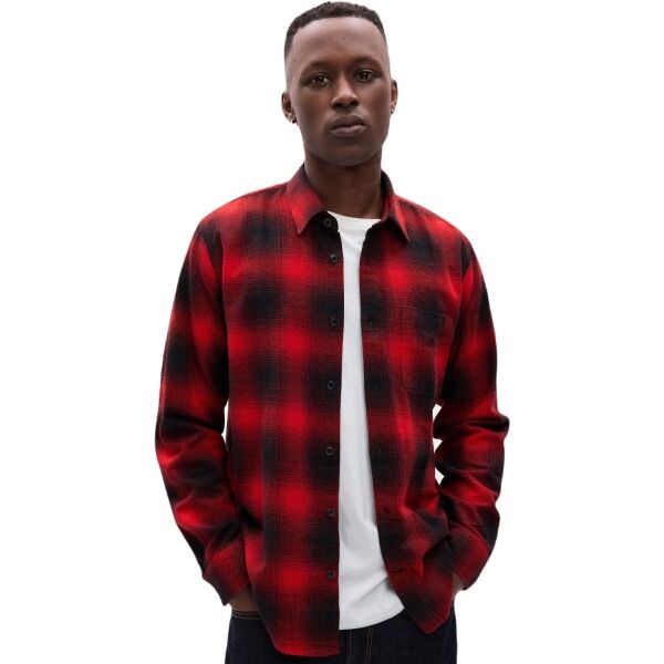 GAP V-LS STANDARD FLANNEL Pánská košile