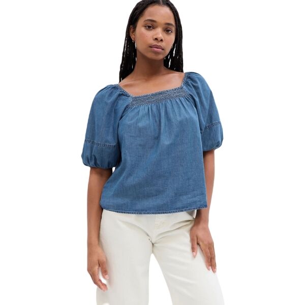 GAP V-SS DENIM Dámský top