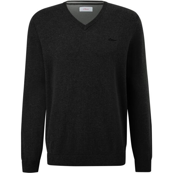 s.Oliver RL KNITTED PULLOVER V-NECK NOOS Pánský svetr